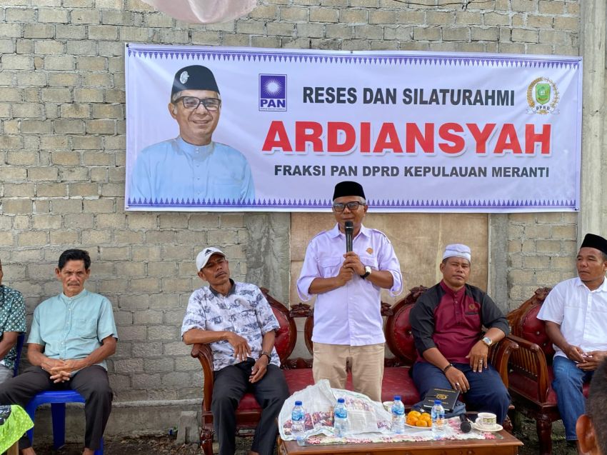 Serap Aspirasi Masyarakat, Wakil Ketua DPRD Meranti Gelar Reses di 6 Titik