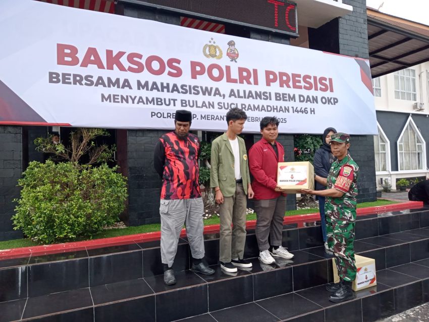Serma Syafi'i Ikuti Zoom Baksos Polri Presisi Sambut Ramadan 2025