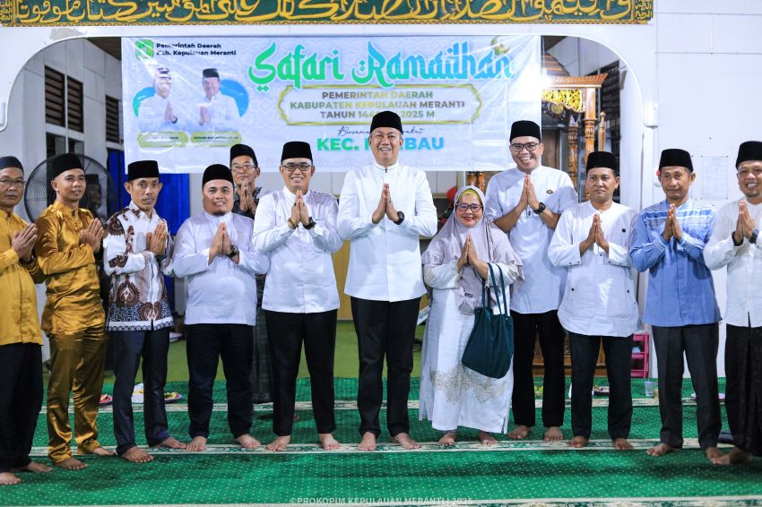 Wabup Muzamil Safari Ramadhan di Desa Bagan Melibur