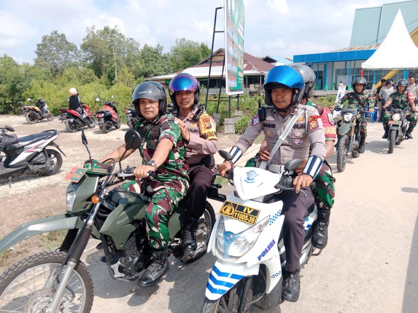 TNI-Polri Pastikan Arus Mudik di Pelabuhan Tanjung Harapan Lancar dan Kondusif