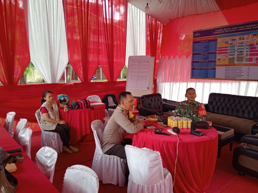 Lebaran Pertama, TNI-Polri dan Nakes di Meranti Tetap Siaga Berikan Pengamanan dan Pelayanan