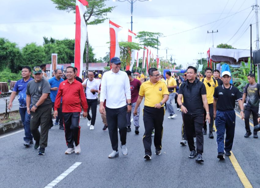 Wakil Bupati Muzamil Lepas Karhutla Fun Run 5K Kepulauan Meranti