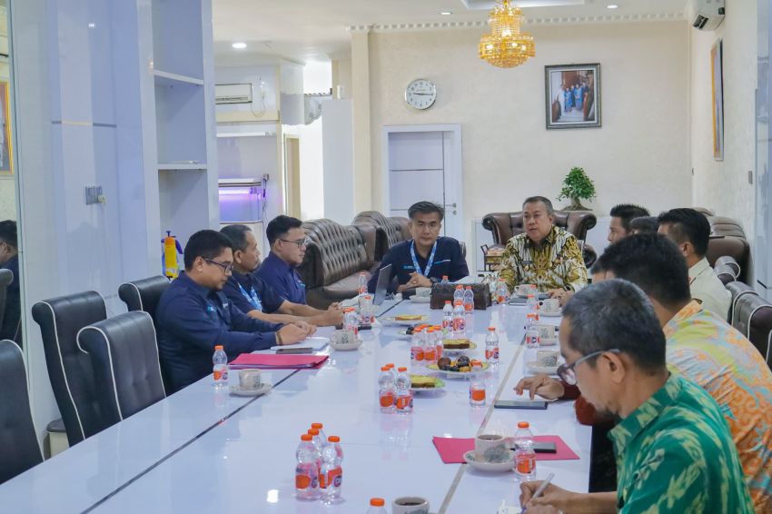 Wabup Muzamil Terima Kunjungan Silaturahmi Branch Manajer PT Pelindo Tanjung Balai Karimun