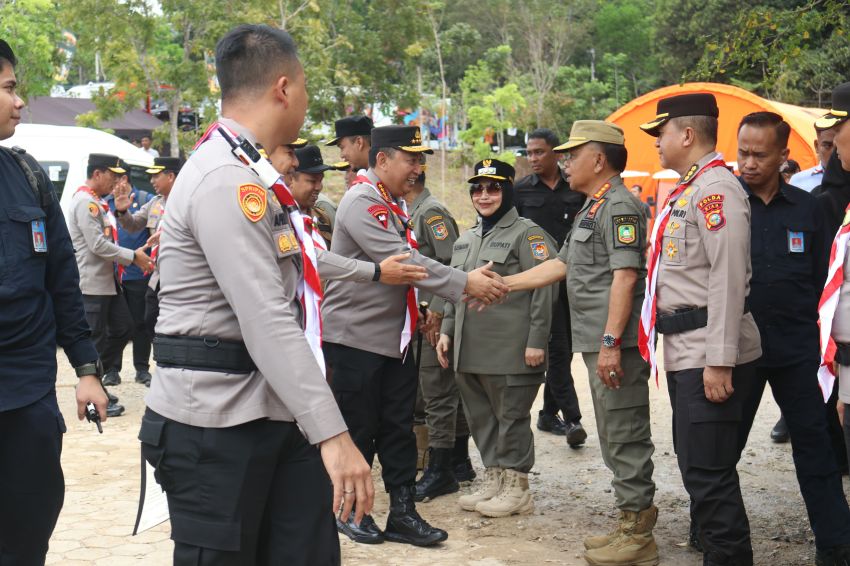 Bupati Kepulauan Meranti Ikuti Pembukaan Jambore Karhutla 2025