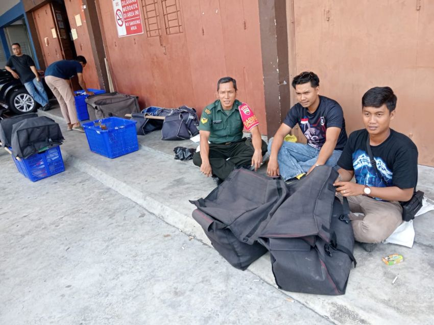 Serka A Harianja Lakukan Komsos Dengan Warga Selatpanjang, Sampaikan Pesan Penting