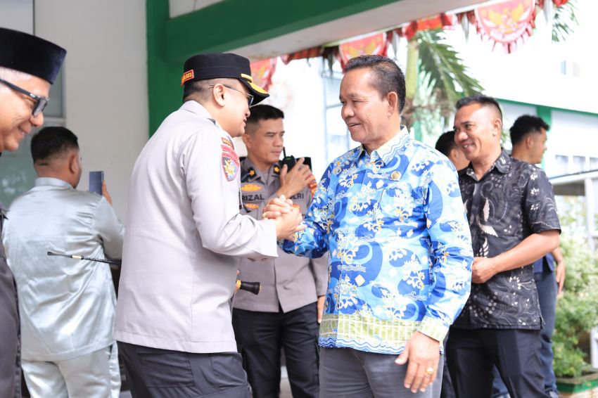 Jalin Silaturahmi Bangun Sinergi, Kapolres Baru Sapa DPRD Kepulauan Meranti