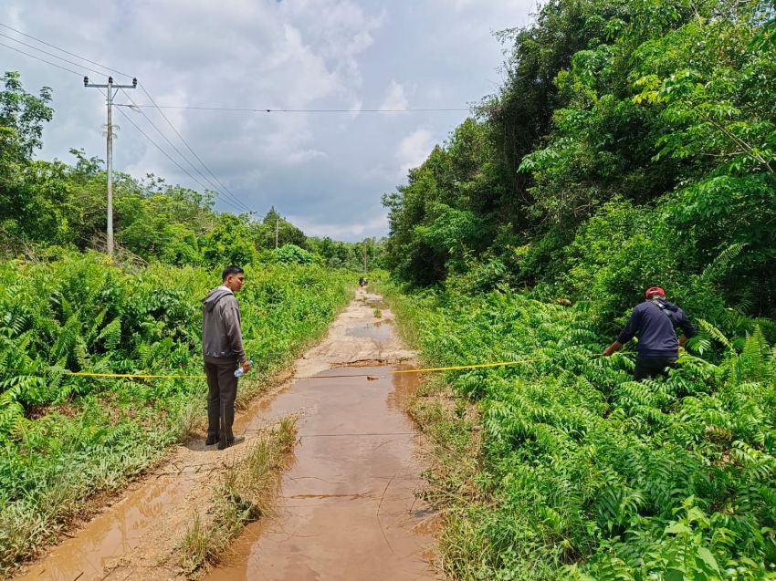 Mulai Bulan Depan Pembangunan Jalan Pulau Merbau Dilanjutkan Kembali