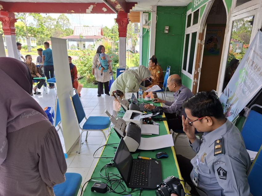 Permudah Warga Urus Paspor, Imigrasi Selatpanjang Gelar Eazy Passport di Rangsang Barat