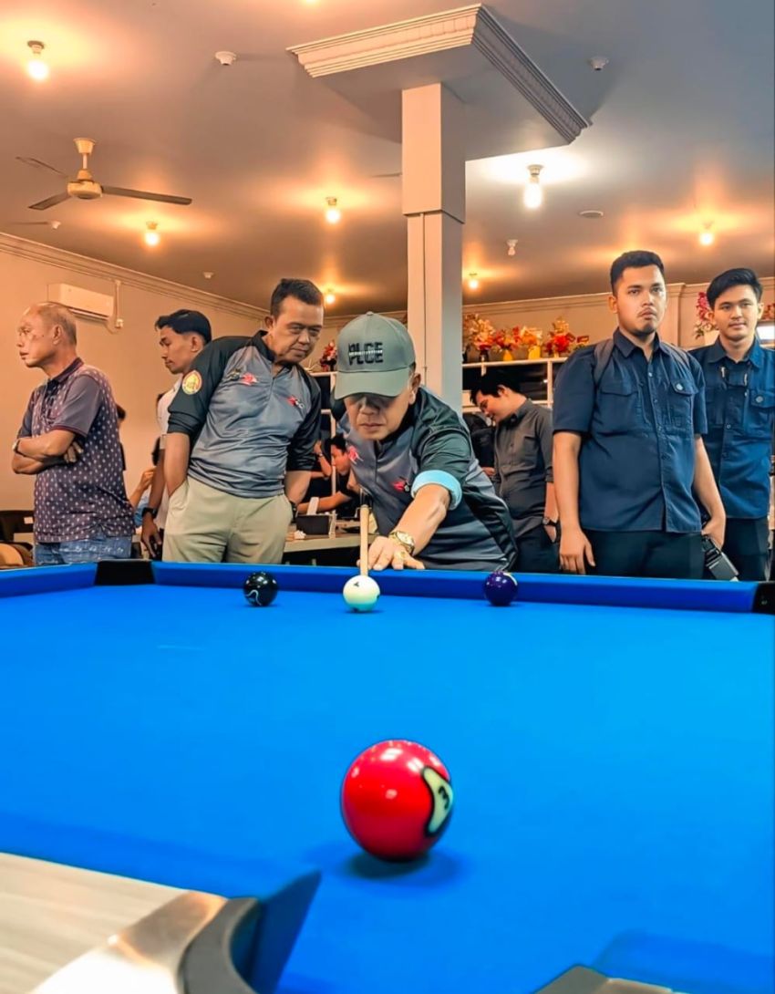 Buka FUN Game Billiard 2025, Bupati Asmar Ajak Peserta Menjunjung Tinggi Sportivitas