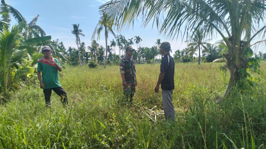 Cegah Karhutla, Pratu Wahyu Pradana Ajak Warga Bersinergi Lewat Patroli
