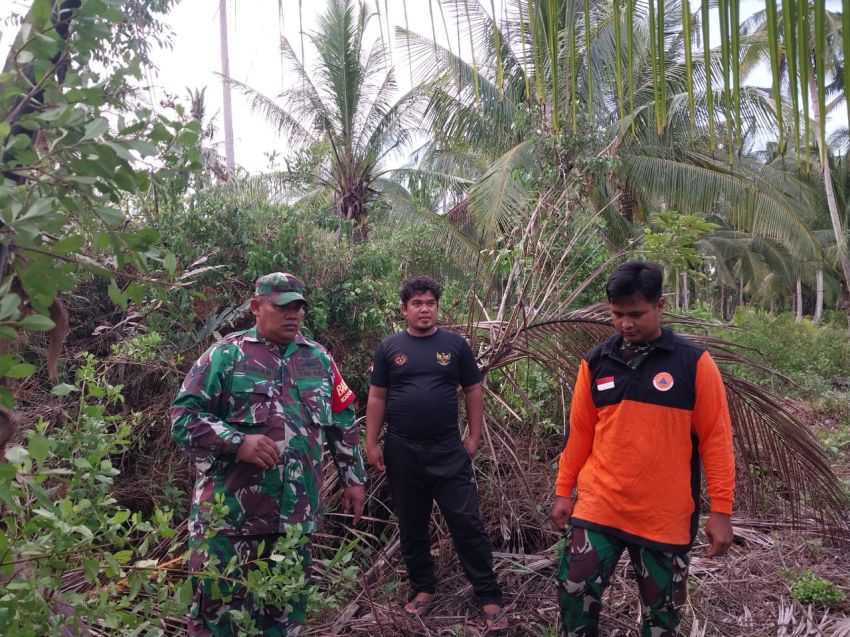 Cegah Karhutla, Serka Subar Bersama MPA Desa Repan Lakukan Patroli