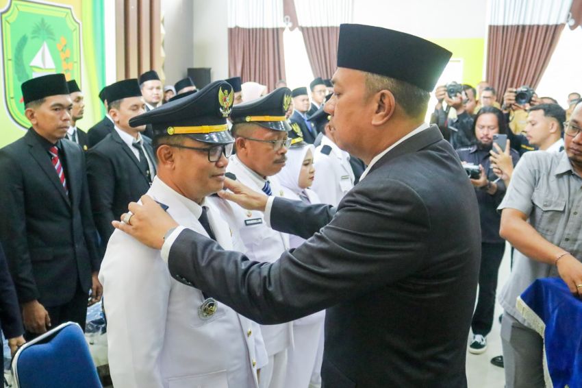 28 Pejabat Administrator dan Pengawas Pemkab Meranti Dilantik, Berikut Nama-namanya