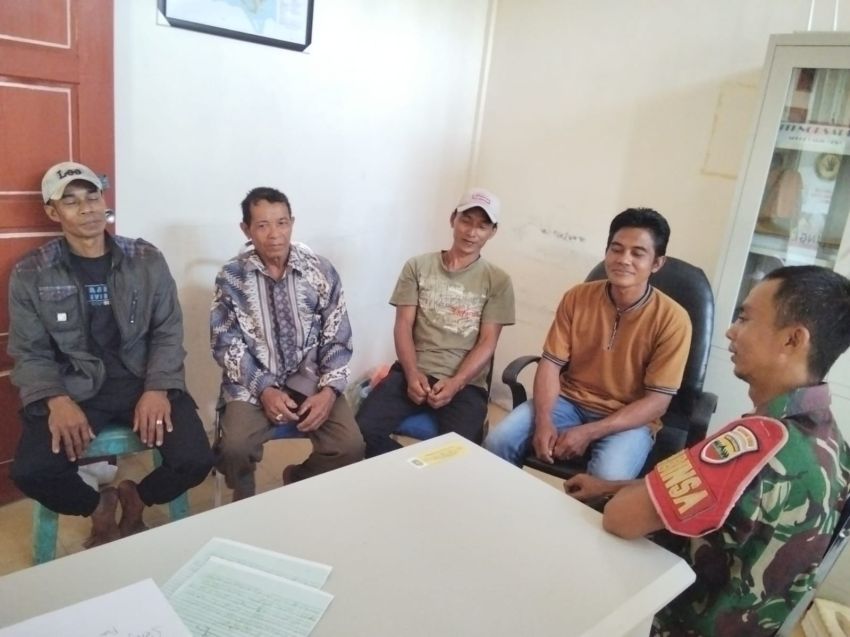 Kopda Sukarman Jalin Keakraban Dengan Warga Tenggayun Raya Lewat Komsos