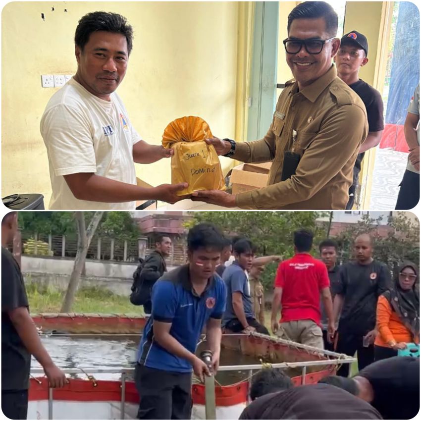 BPBD Meranti Asah Skill Satgas Lewat Lomba Sempena HUT RI ke-80