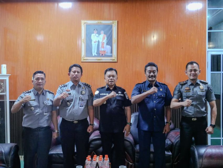 Temui Bupati Asmar, Imigrasi Selatpanjang Perkuat Sinergi untuk Tingkatkan Pengawasan dan Layanan