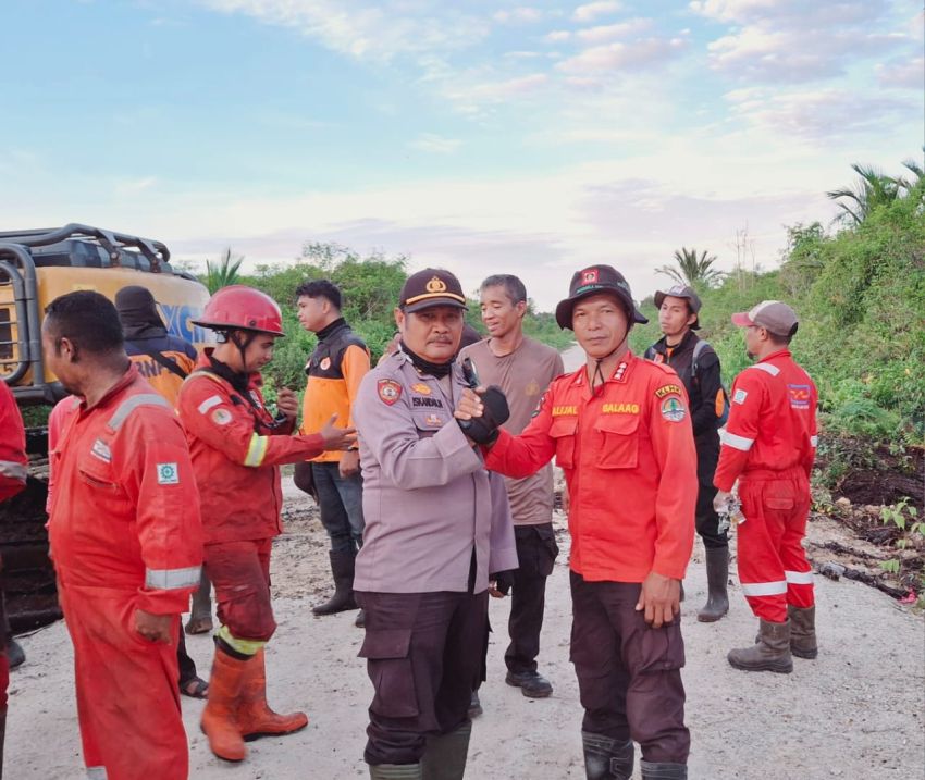 Setelah 19 Hari Berjibaku, Karhutla di Tanjung Peranap Akhirnya Tuntas