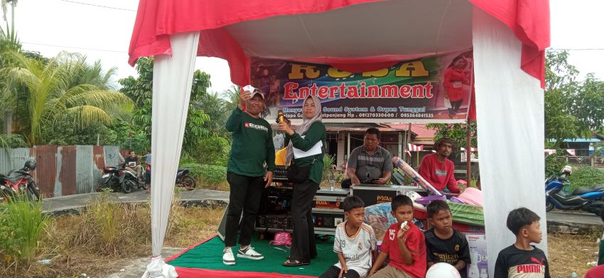 Meriahkan HUT RI ke-80, GSI Selatpanjang Gelar Beragam Lomba