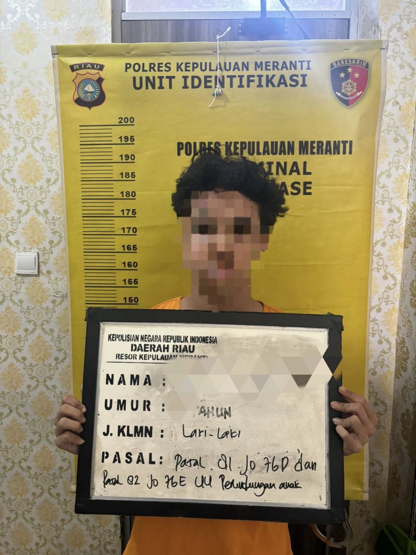 Diduga Cabuli Anak di Bawah Umur, Pemuda di Selatpanjang Diamankan Warga Lalu Diserahkan ke Polisi