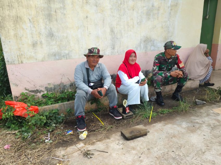 Pratu M Fahrijal Lakukan Komsos Dengan Warga Selatpanjang, Ini Pesan Yang Disampaikan