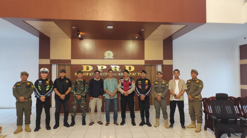 Patroli Sinergitas TNI-Polri di Meranti, Kantor Pemerintah dan Objek Vital Jadi Sasaran