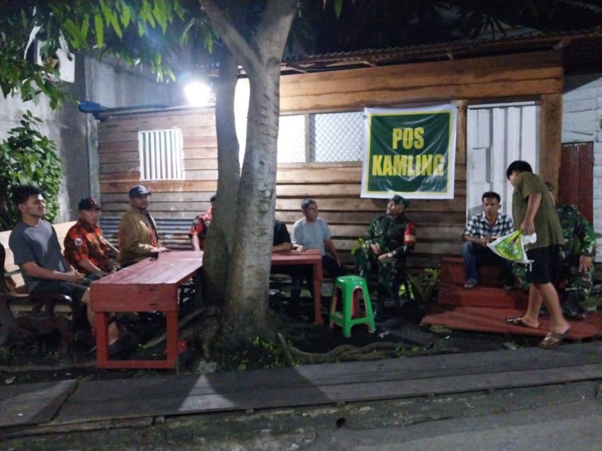 Patroli Mitigasi Gabungan di Selatpanjang Barat, Wujud Sinergi TNI dan Masyarakat