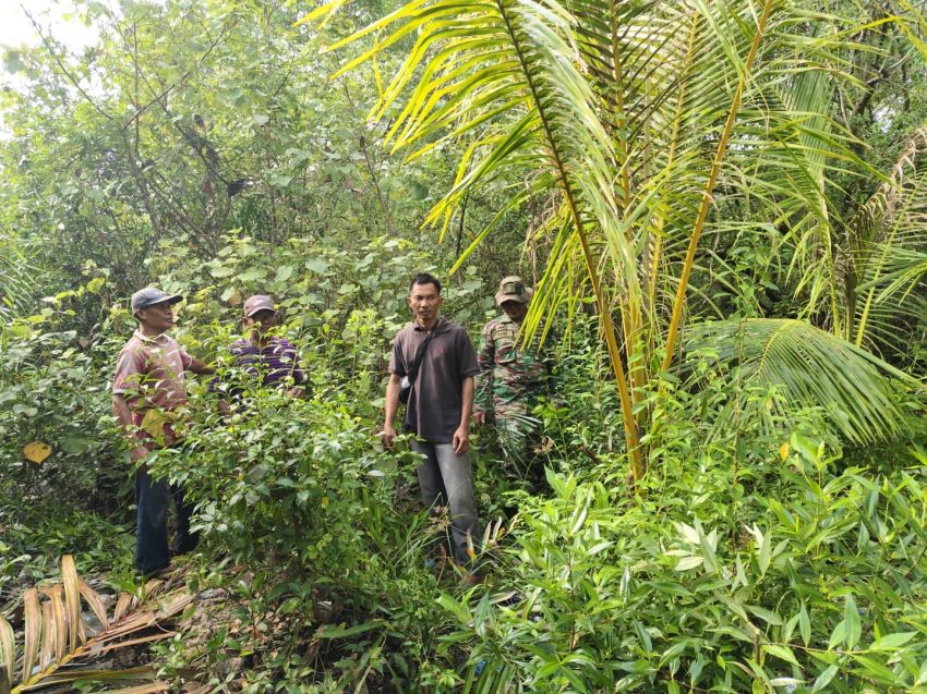 Sertu Supriandi Bersama MPA Selatpanjang Kota Gencar Patroli Karhutla