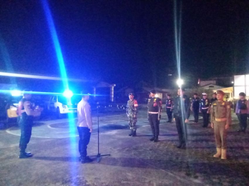 Jaga Objek Vital dan Kantor Pemerintahan, TNI-Polri dan Satpol PP Gelar Patroli Gabungan