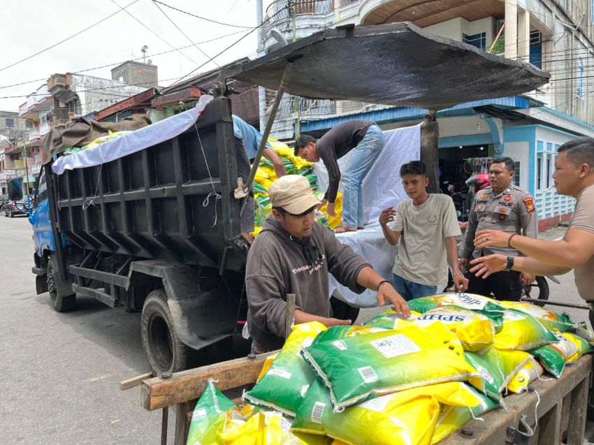 GPM Terus Digencarkan, Polres Meranti Sudah Distribusikan 115 Ton Beras SPHP