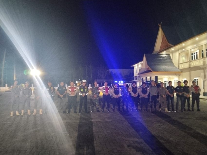 TNI, Polri, dan Satpol PP Gelar Patroli Gabungan di Sejumlah Titik Strategis