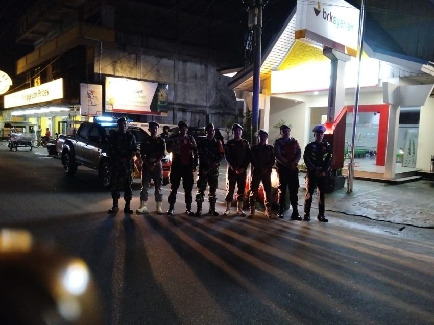 TNI-Polri dan Satpol PP Rutin Laksanakan Patroli di Meranti