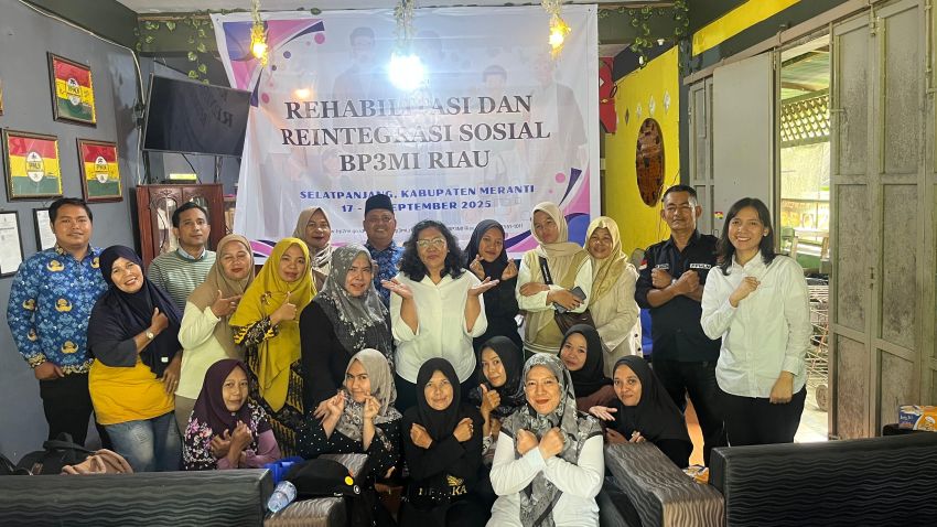 PPMLN Dipercaya BP3MI Riau Laksanakan Pelatihan Buat Istri PMI