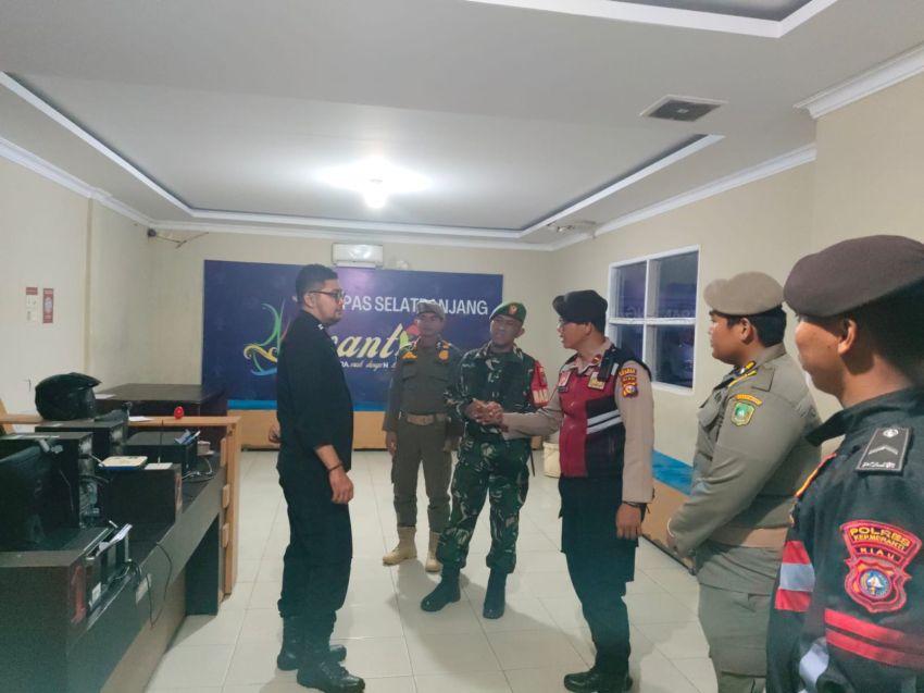 Patroli Sinergitas TNI-Polri dan Satpol PP Meranti, Jaga Stabilitas Daerah