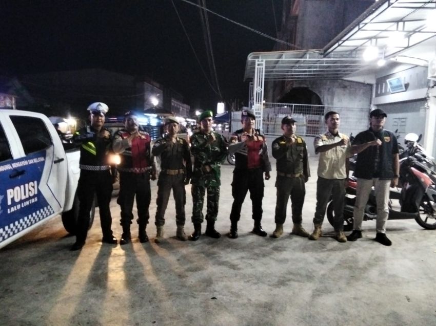 TNI&ndash;Polri dan Satpol PP Rutin Patroli Sinergitas, Jaga Kondusifitas Kepulauan Meranti