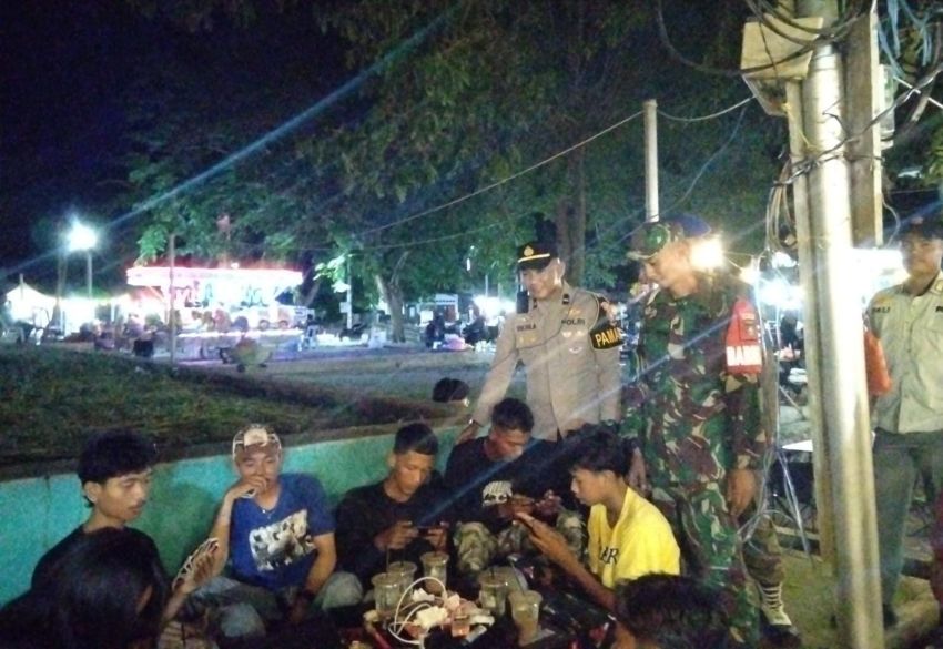 Jaga Stabilitas Kamtibmas, TNI-Polri dan Satpol PP Patroli Bersama di Meranti