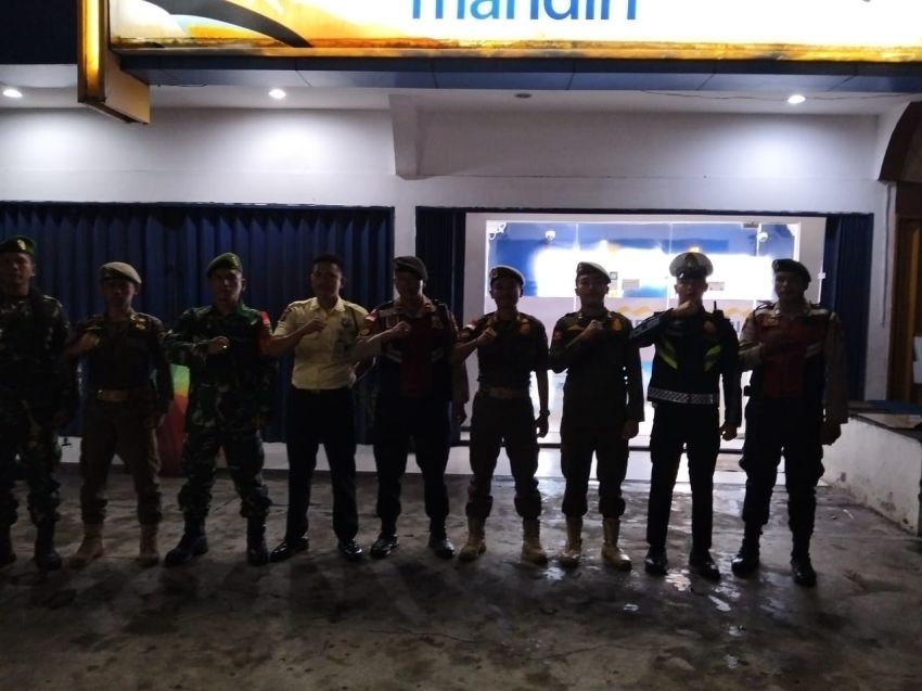 Patroli Sinergitas TNI-Polri di Meranti, Objek Vital dan Kantor Pemerintah Jadi Fokus Pengamanan