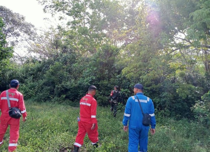 Patroli Rutin Babinsa Koramil 02/Tebing Tinggi Pastikan Desa Insit Aman dari Karhutla