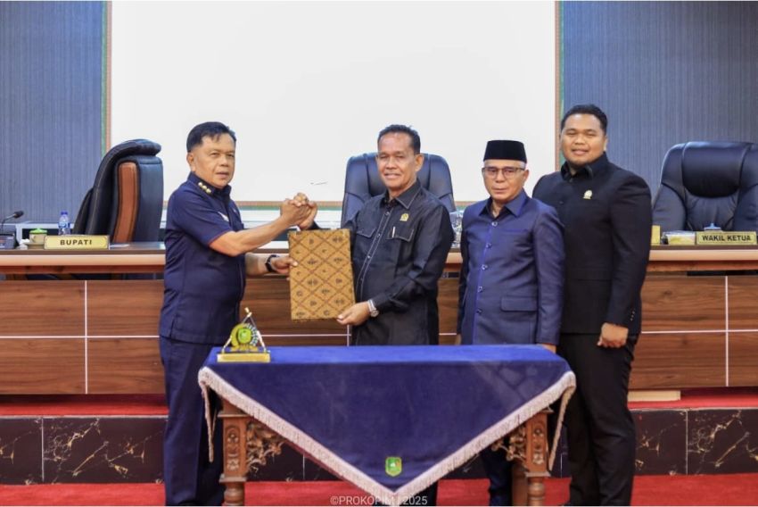 DPRD Meranti Sahkan APBD Perubahan 2025 Rp1,217 Triliun pada Rapat Paripurna