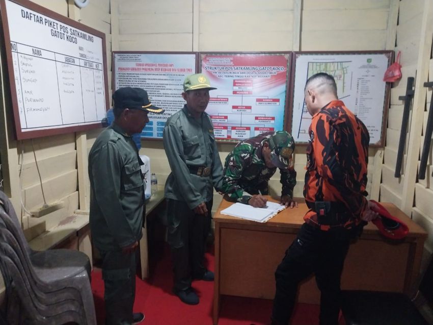 Sinergi Keamanan: Patroli Mitigasi Siskamling Digelar di Kelurahan Selatpanjang Barat