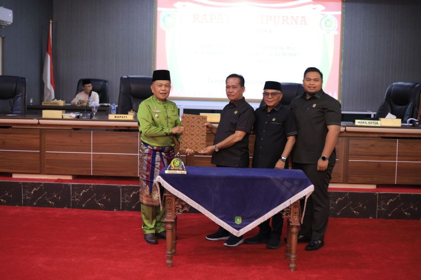 Paripurna DPRD Meranti Sahkan Nota Kesepakatan KUA-PPAS APBD 2026