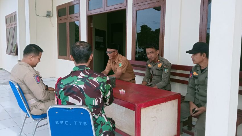 Pelda Syafi'i Gelar Komsos, Tingkatkan Koordinasi Keamanan dengan Pemcam dan Satpol PP