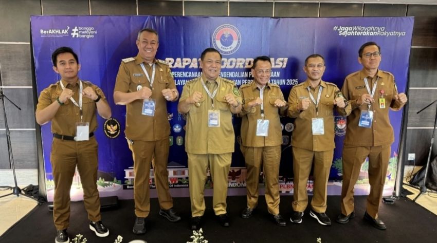 Wabup Meranti Ikuti Rakorendal 2025, Dorong Penguatan Pembangunan Kawasan Perbatasan