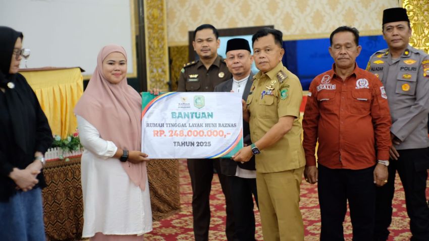 Dorong Ekonomi Umat, Bupati Asmar Tekankan Pentingnya Zakat Produktif