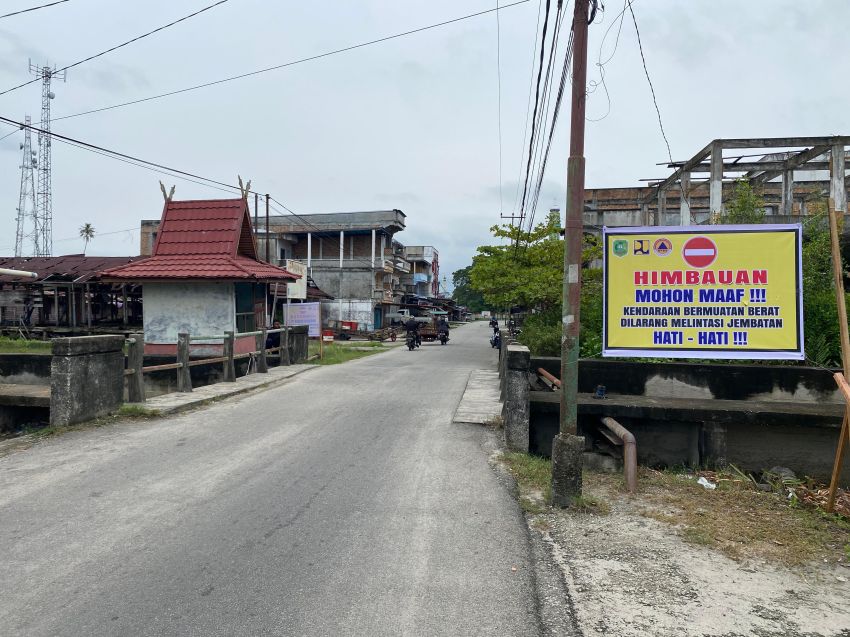 Antisipasi Keselamatan Pengendara, Dishub Siap Pantau Lalulintas di Jembatan Sei Gelora