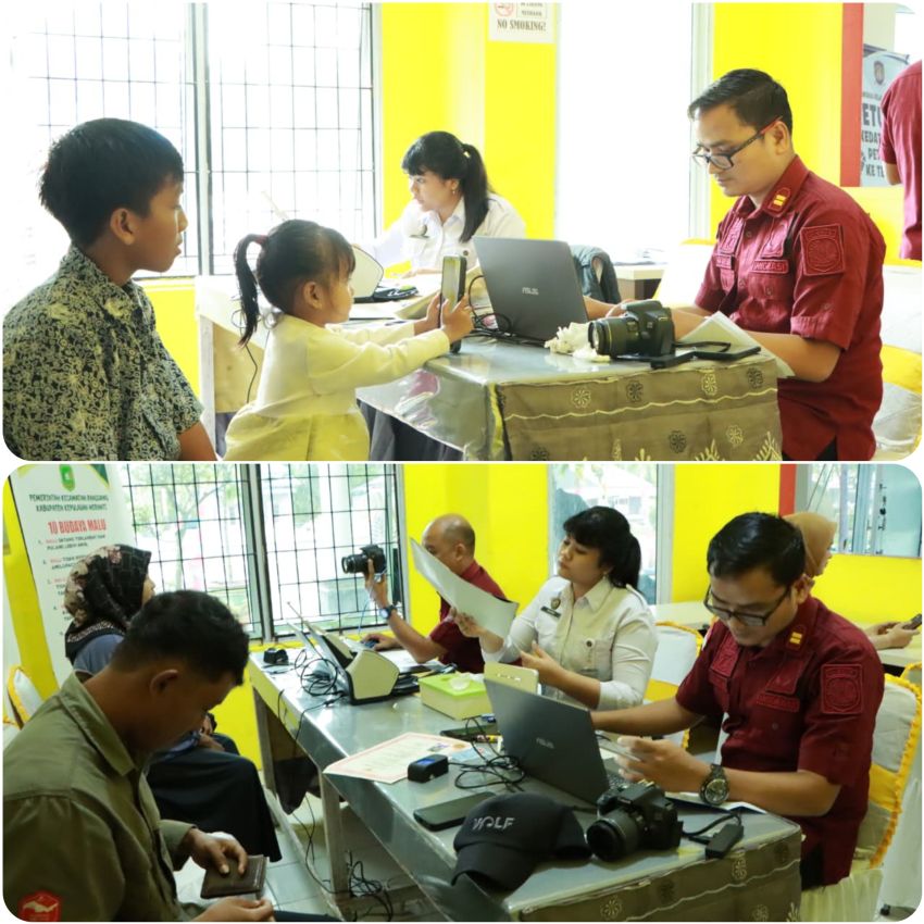 Program Eazy Passport dan SEHATI Imigrasi Selatpanjang Sentuh Warga di Tanjung Samak