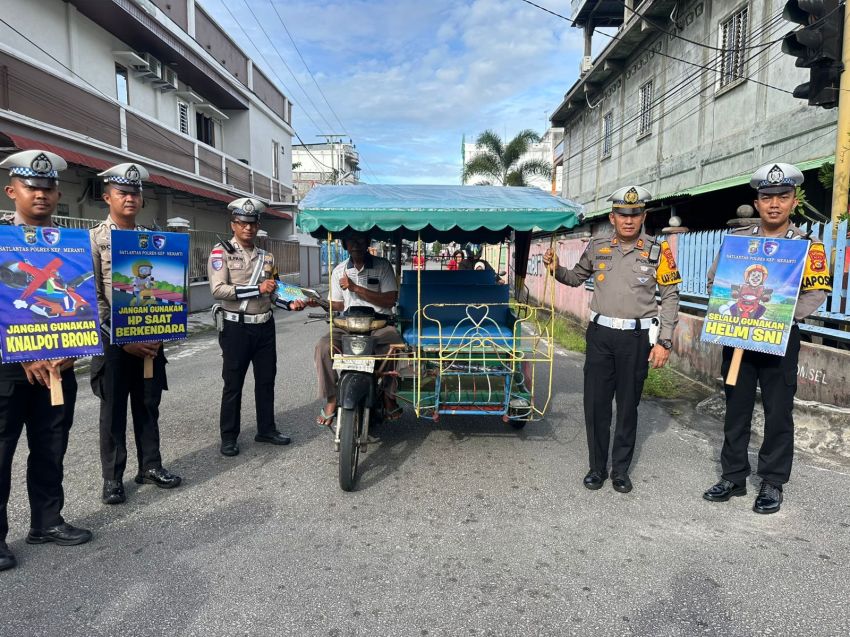 Operasi Zebra Lancang Kuning 2025 di Kepulauan Meranti Berakhir, 922 Pengendara Diberi Teguran