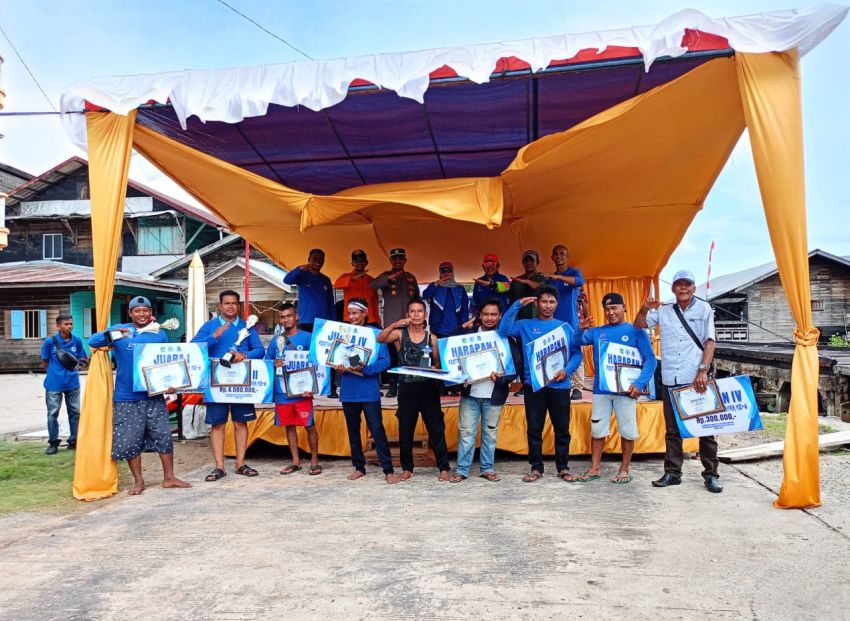 Tradisi Bahari Festival Sampan Layar Bandul ke-6 Berlangsung Meriah dan Sukses