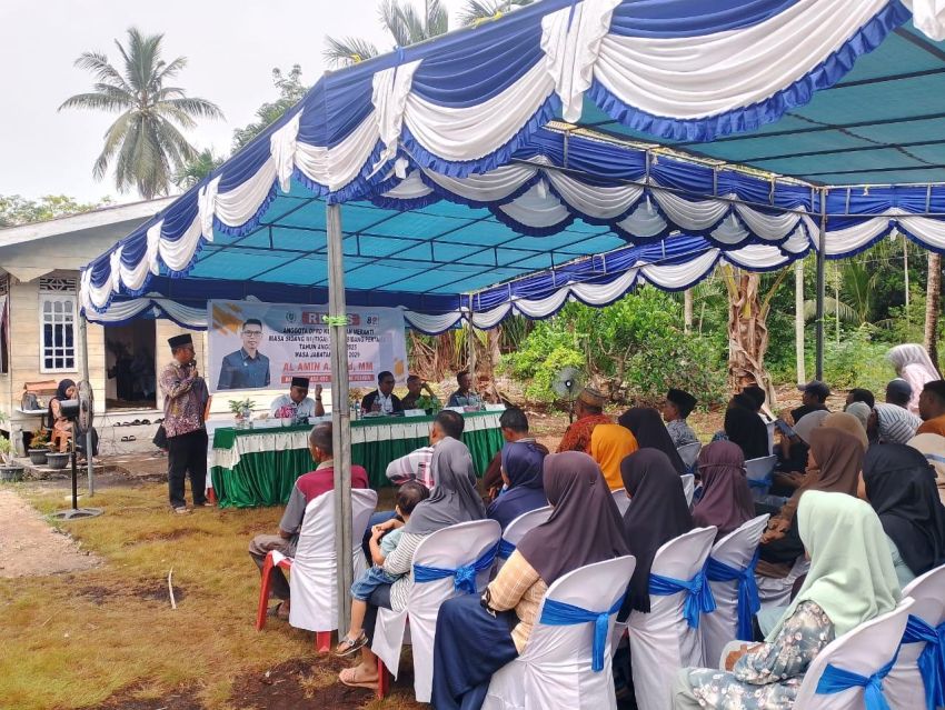 Jemput Aspirasi Masyarakat, Al Amin Anggota DPRD Meranti Gelar Reses di Enam Desa