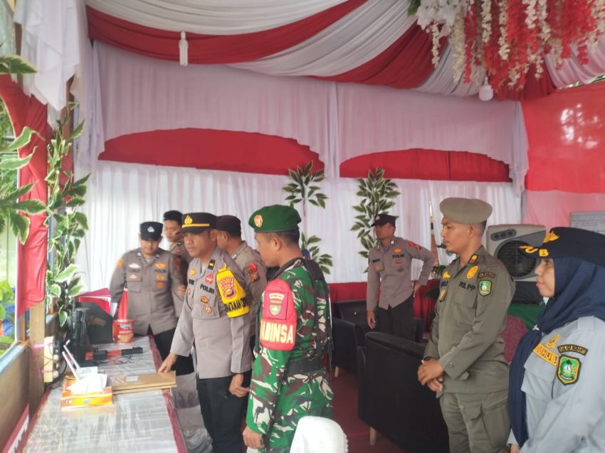 Pengamanan Nataru di Taman Cik Puan Berjalan Aman dan Kondusif