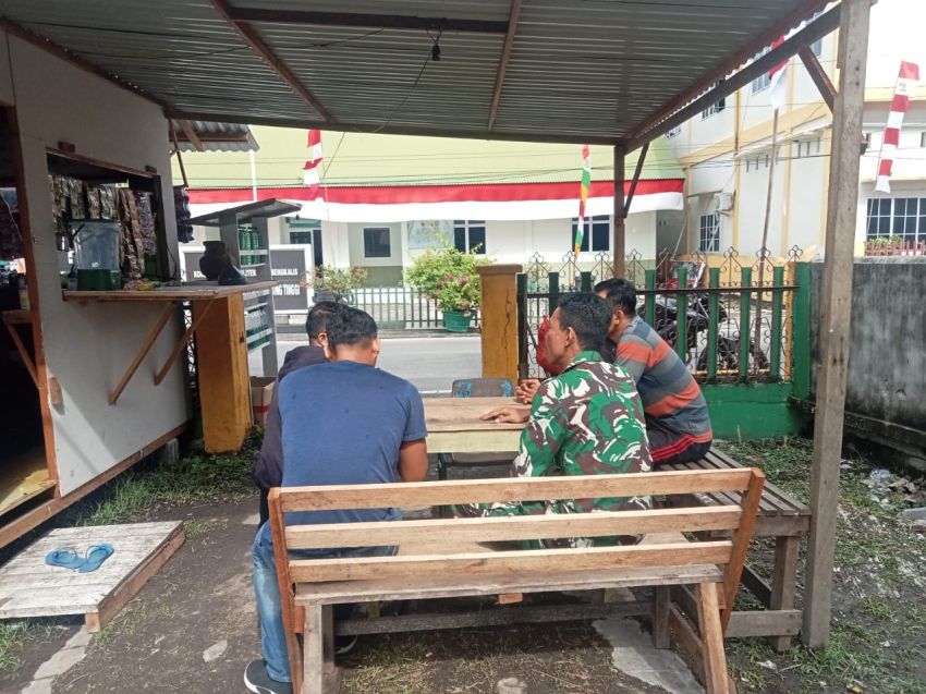 Pererat Silaturahmi, Kopda Andri Gelar Komsos Bersama Masyarakat Selatpanjang Kota