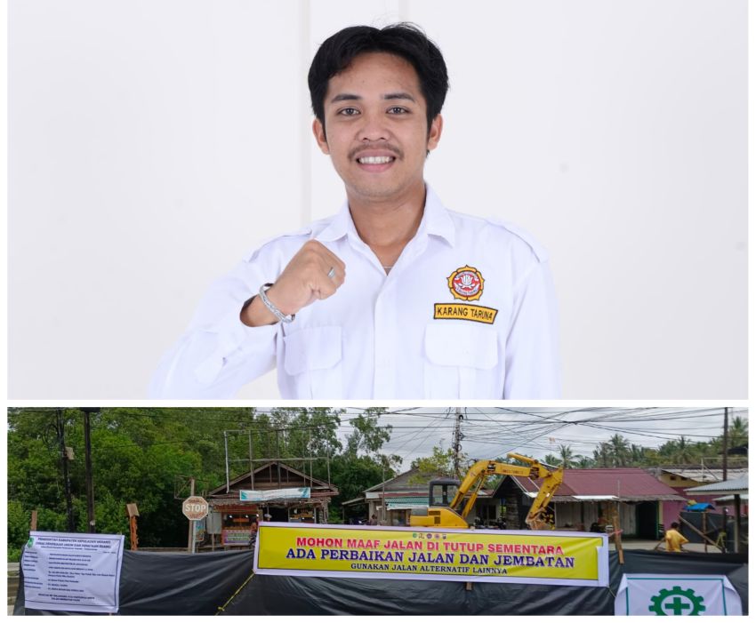 Karang Taruna Alahair Timur Puji Gerak Cepat Pemkab Meranti Perbaiki Jalan Rusak Simpang Puskesmas Alahair